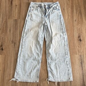 American Eagle Outfitters Light Blue Flare Jeans